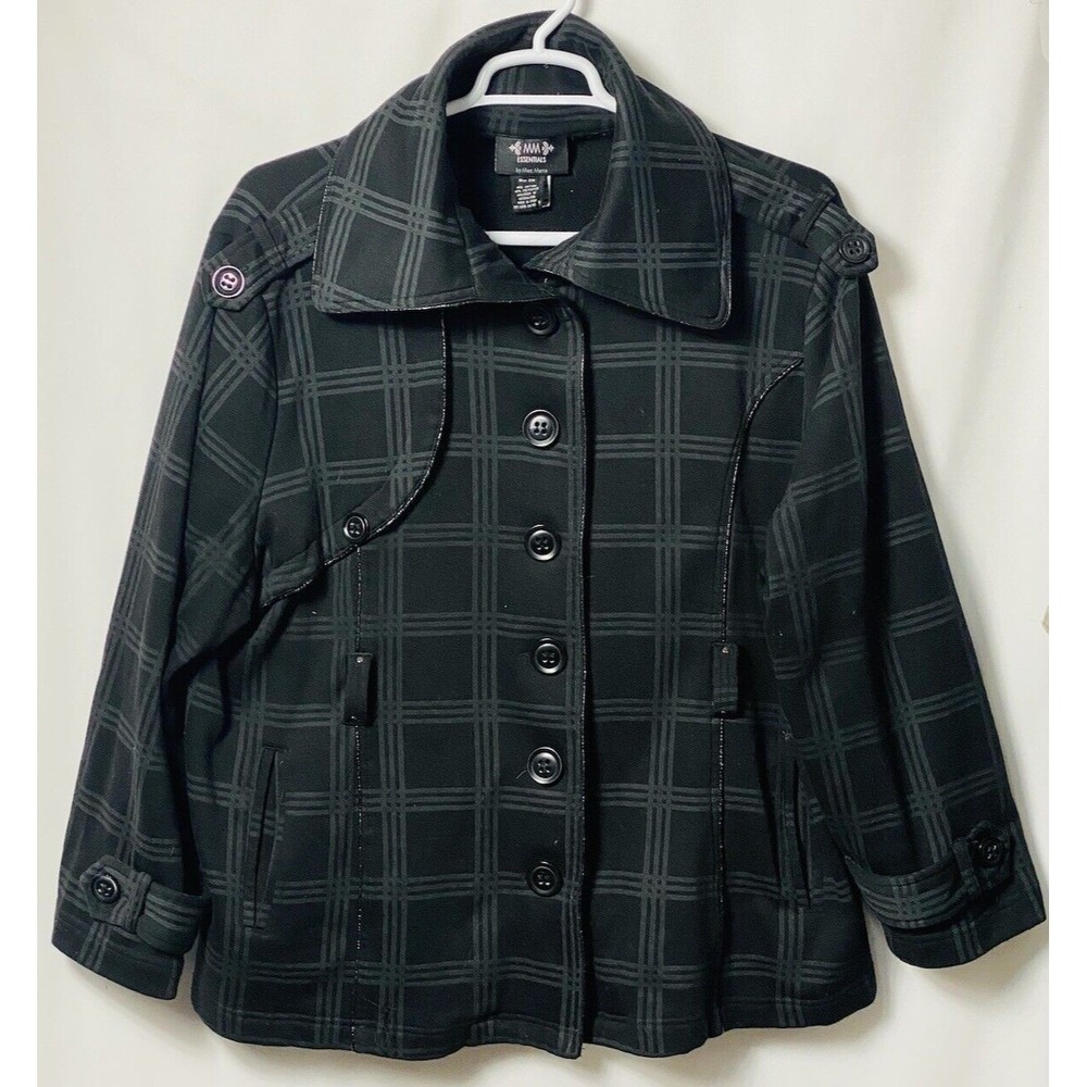 MM Essentials By Marc Mattis Women’s Trench Coat Size 2X ( Missing Belt)